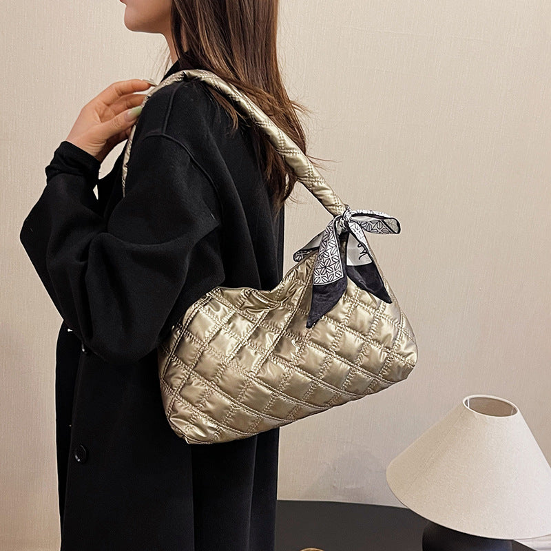 Gepolsterte Schulterhandtasche Brehn