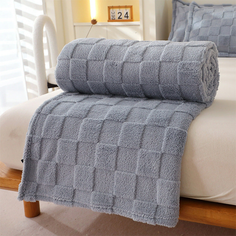Damen Weiche und atmungsaktive Plaid-Decke Brehn