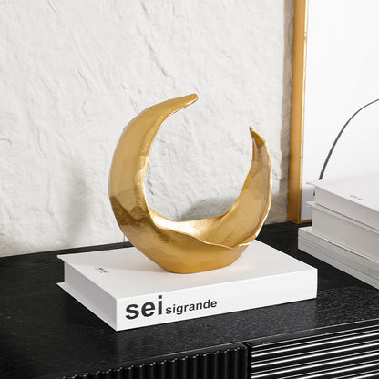 Dekorative abstrakte Mondskulptur