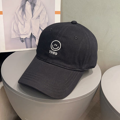 Herren Casual Smiley Bestickte Baseballkappe Brehn