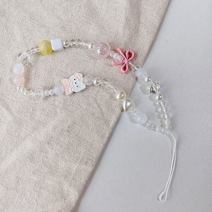 Verspielte Perlen-Charm-Halskette Brehn 1790135621