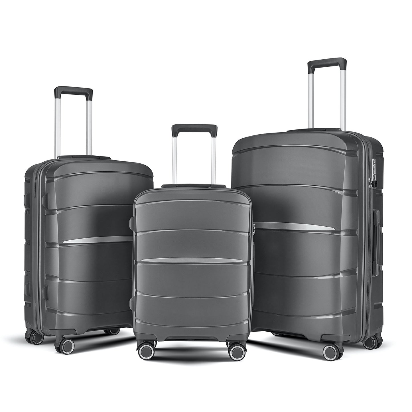 Unisex Premium Mehrgrößen Hartschalenkoffer Set Brehn