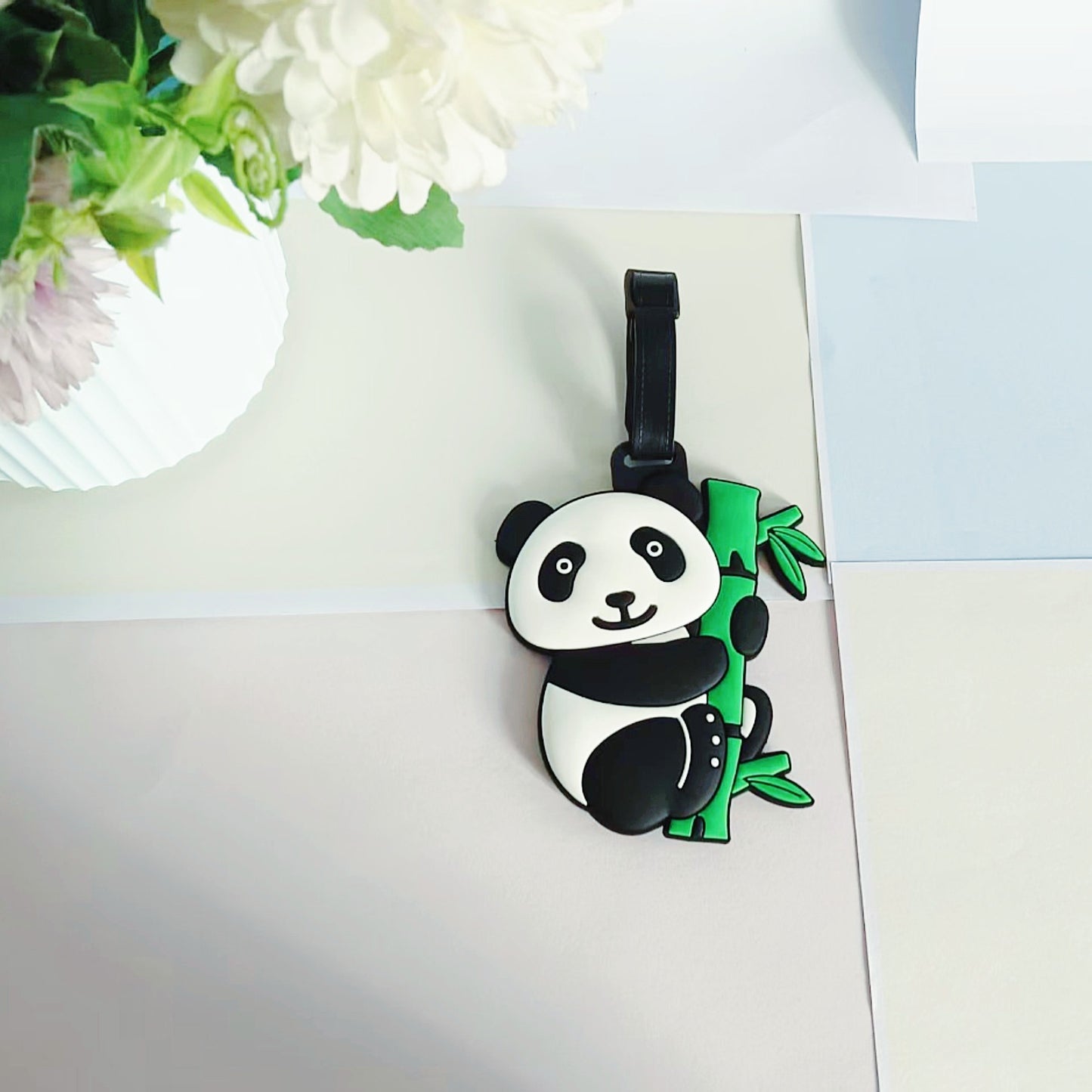 Unisex Gepäckanhänger im niedlichen Pandadesign Brehn
