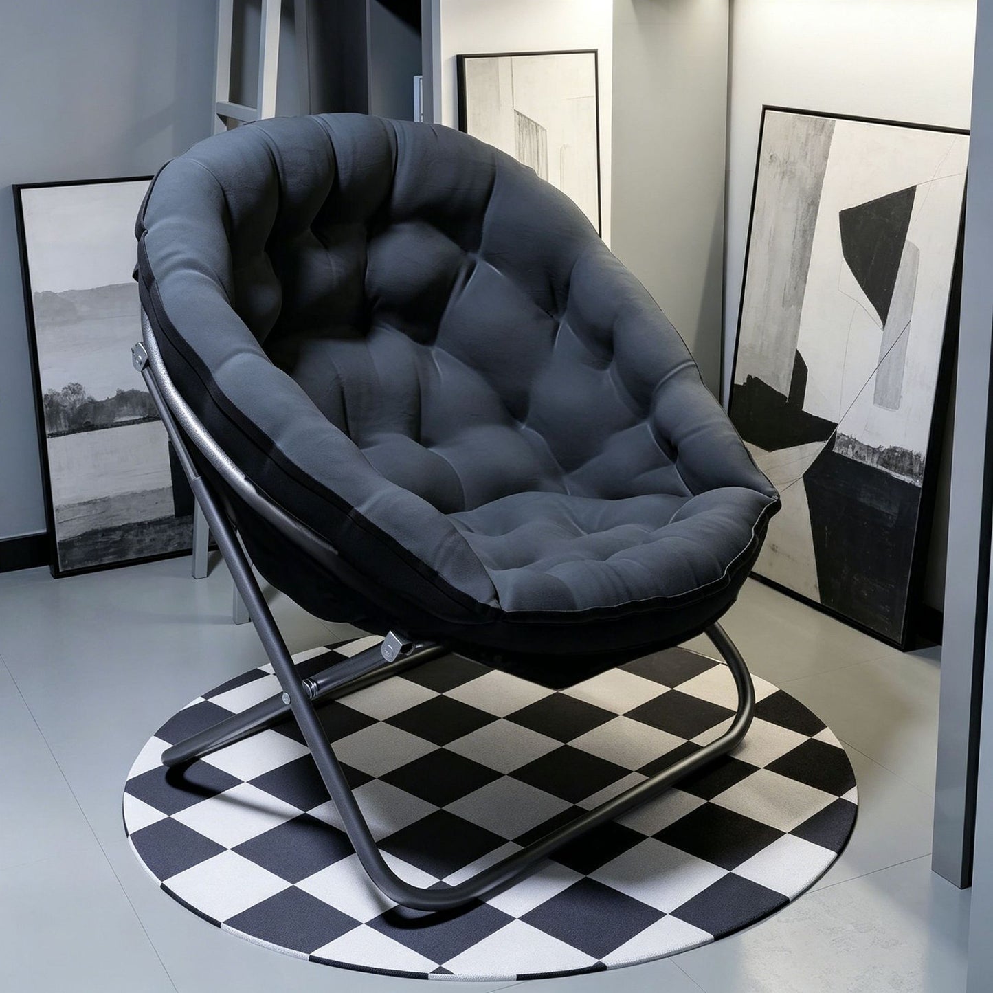 Damen Ergonomischer Loungesessel mit verstellbarem Fußstütze Brehn