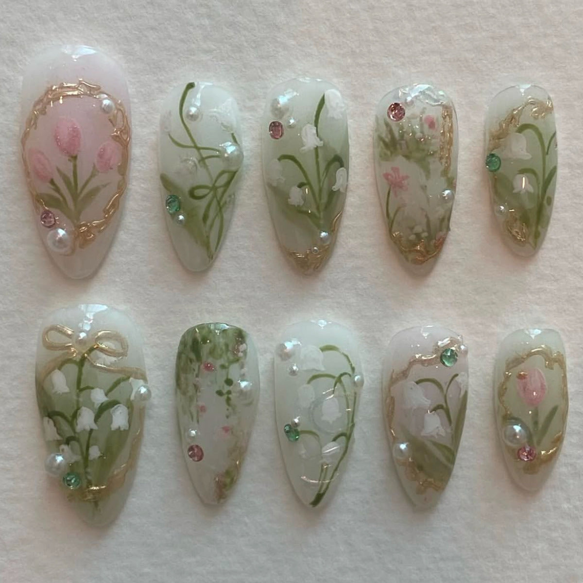 Thematic Artisan Press-On Nail Set Brehn