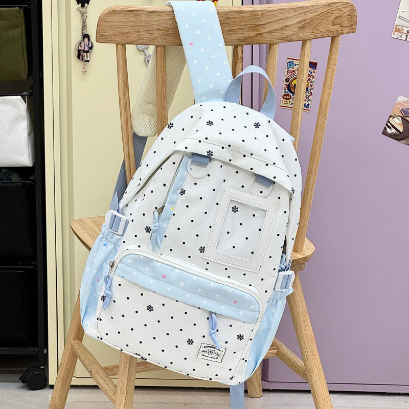 Verspielt gepunktetes Design Rucksack