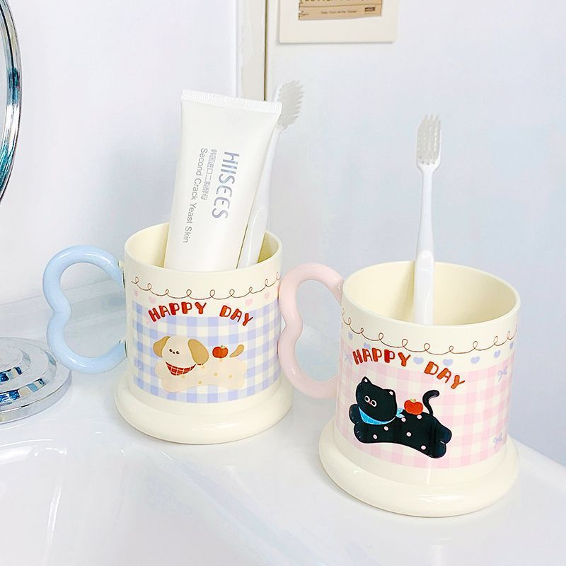 Keramiktasse mit Verspieltem Welpenmotiv Brehn