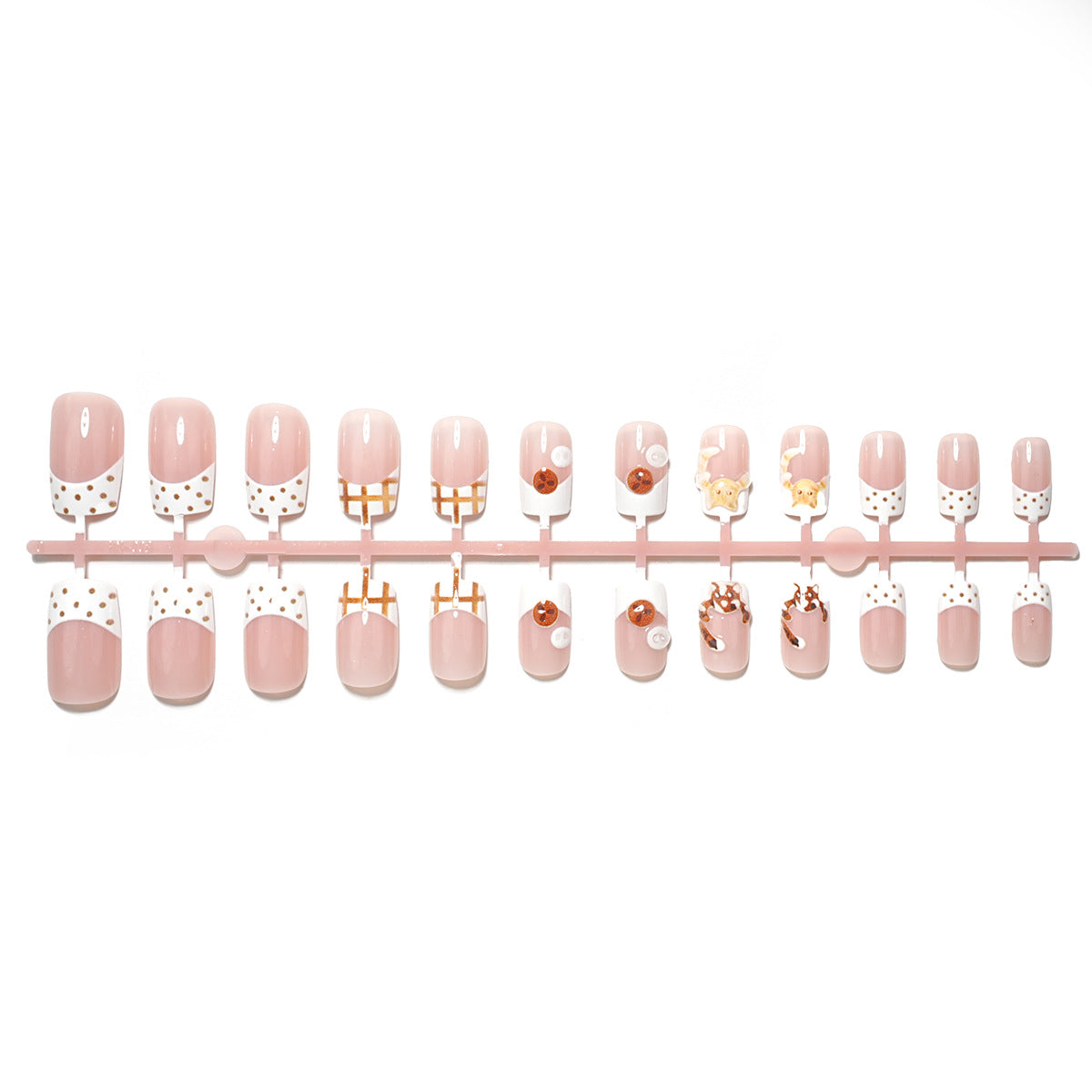 Künstlerisch themed Press-On Nail Set