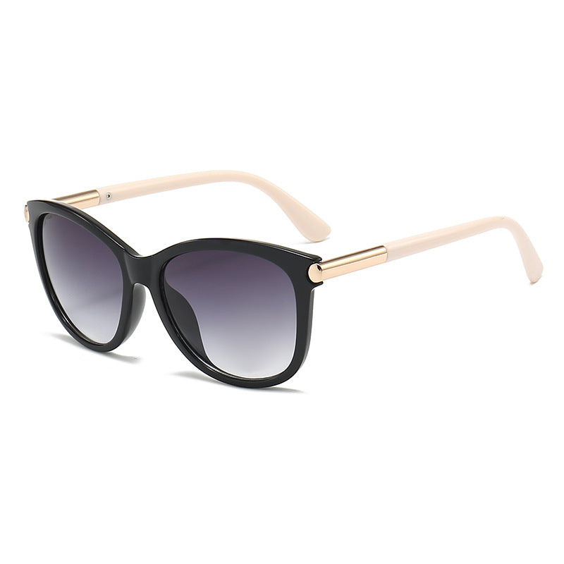 Damen Elegante Oversized Sonnenbrille mit stilvollem Rahmen Brehn