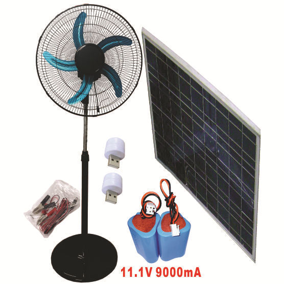 Unisex Solarbetriebener Standventilator von Brehn