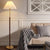 Elegante Faltenschirm Stehlampe