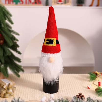 Dekorative Weihnachtsmann-Flaschenwärmer Brehn