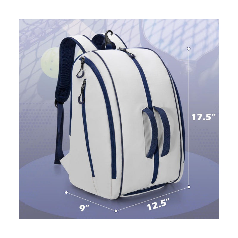 Sportlicher Tennis-Rucksack mit Integriertem Schläger- und Schuhfach Brehn