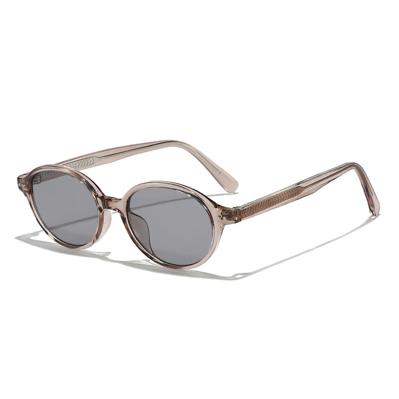 Damen runde Sonnenbrille mit modernem, stylish Rahmen Brehn