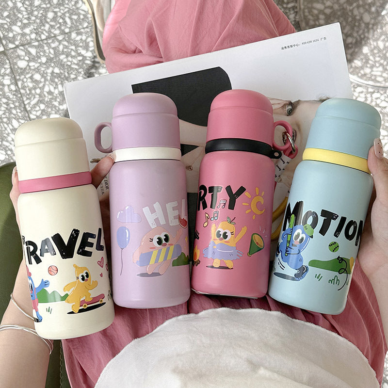 Damen Isolierflasche mit fröhlichem Tierdesign Brehn