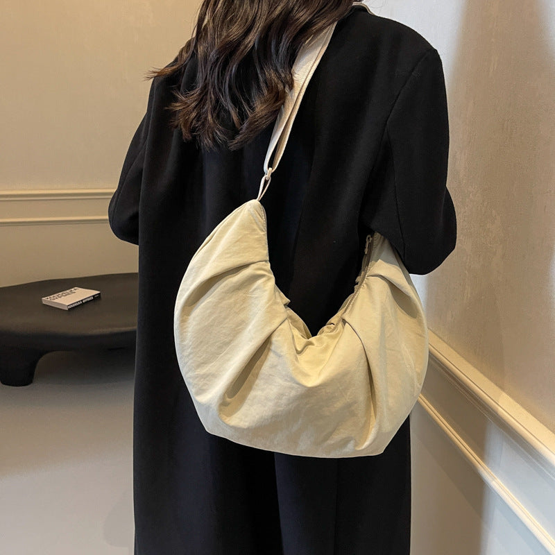 Faltenmode Schultertasche Brehn