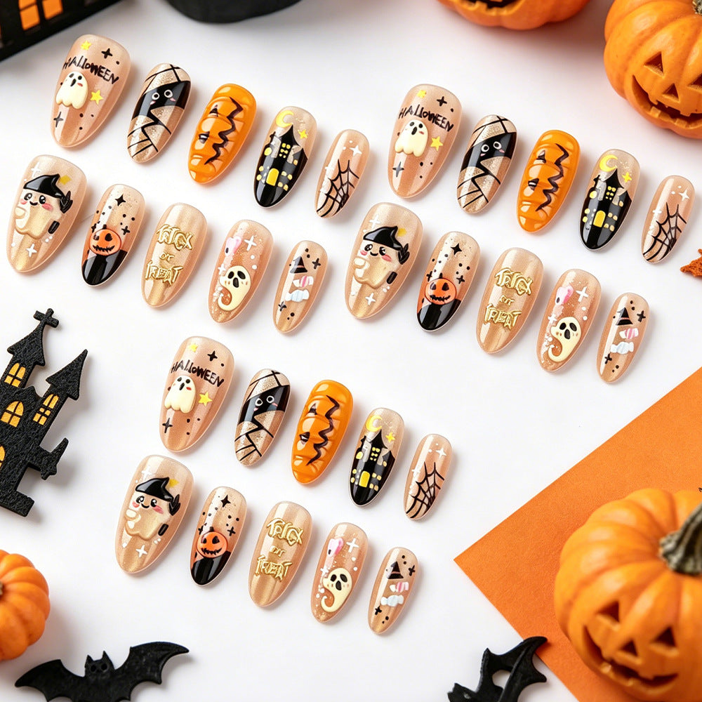 Halloween-Themen Druck-Nagelkunstset Brehn 1787543133