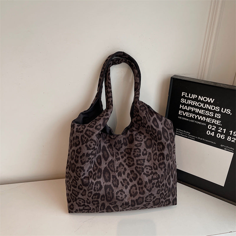 Modische Leopardprint-Shopper-Tasche Brehn