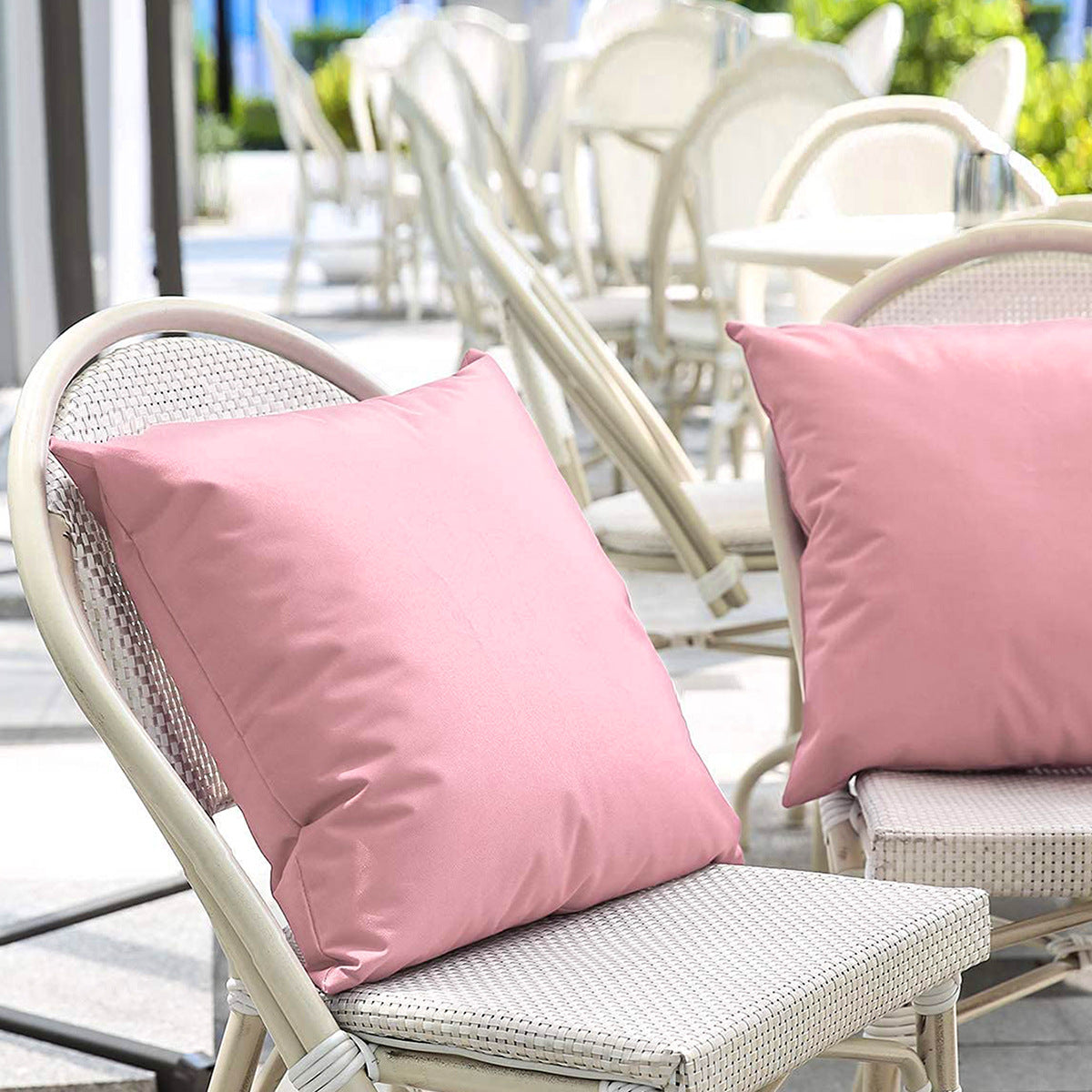 Outdoor Wasserabweisendes Quadrat Kisseninnenteil mit Plüsch-Polyester-Füllung
