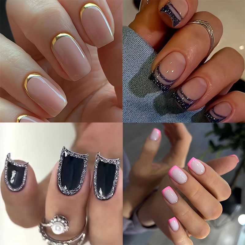 Moderne Dip-Pulver Nagelkunst Brehn
