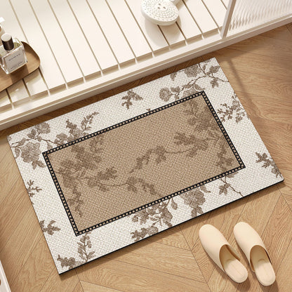 Eleganter floral gemusterter Teppich