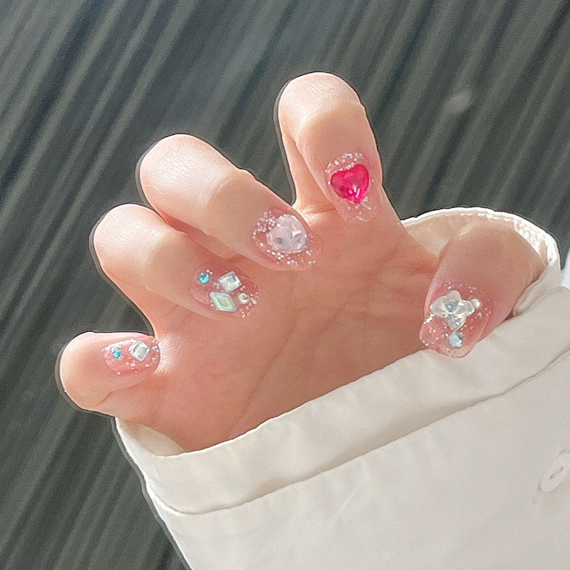 Dekoratives Press-On Nagelkunst-Set Brehn