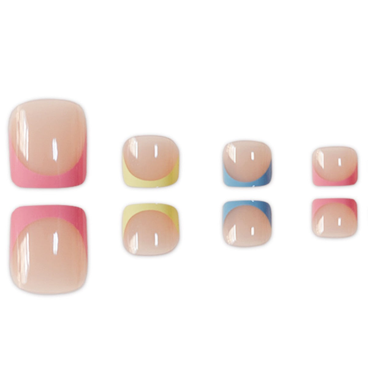 Premium French Tip Pediküre Brehn