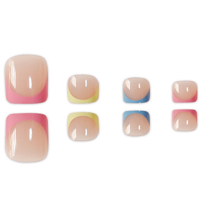 Premium French Tip Pediküre Brehn