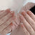 Elegante glanzende Press-On Nagelspitzen Brehn