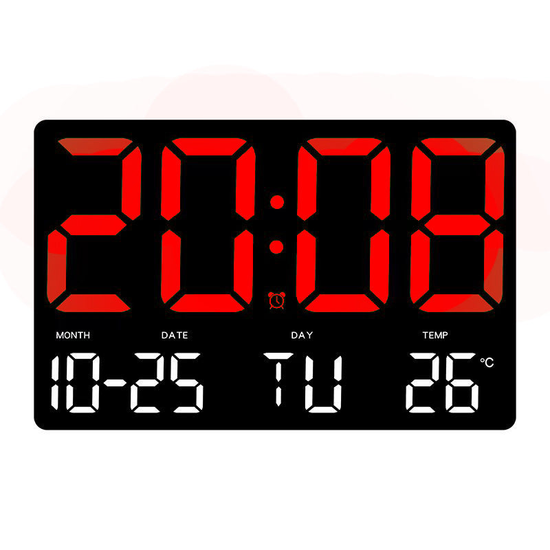Digitale Multifunktionsuhr mit großem Display Brehn