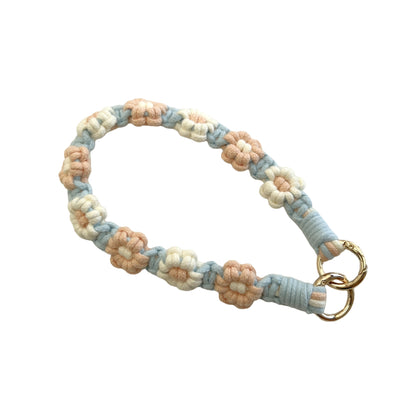 Blumenmuster Schlüsselanhänger Halter Brehn