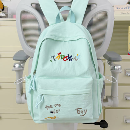 Stylische gestickte Rucksack Brehn