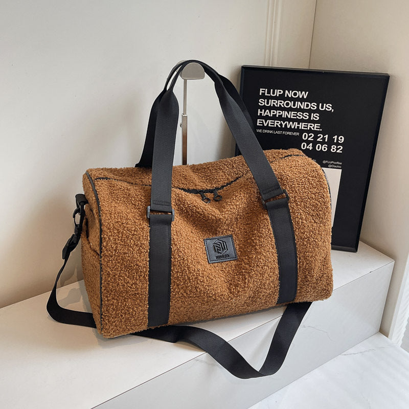 Gemütliche fleecegefütterte Reisetasche Brehn