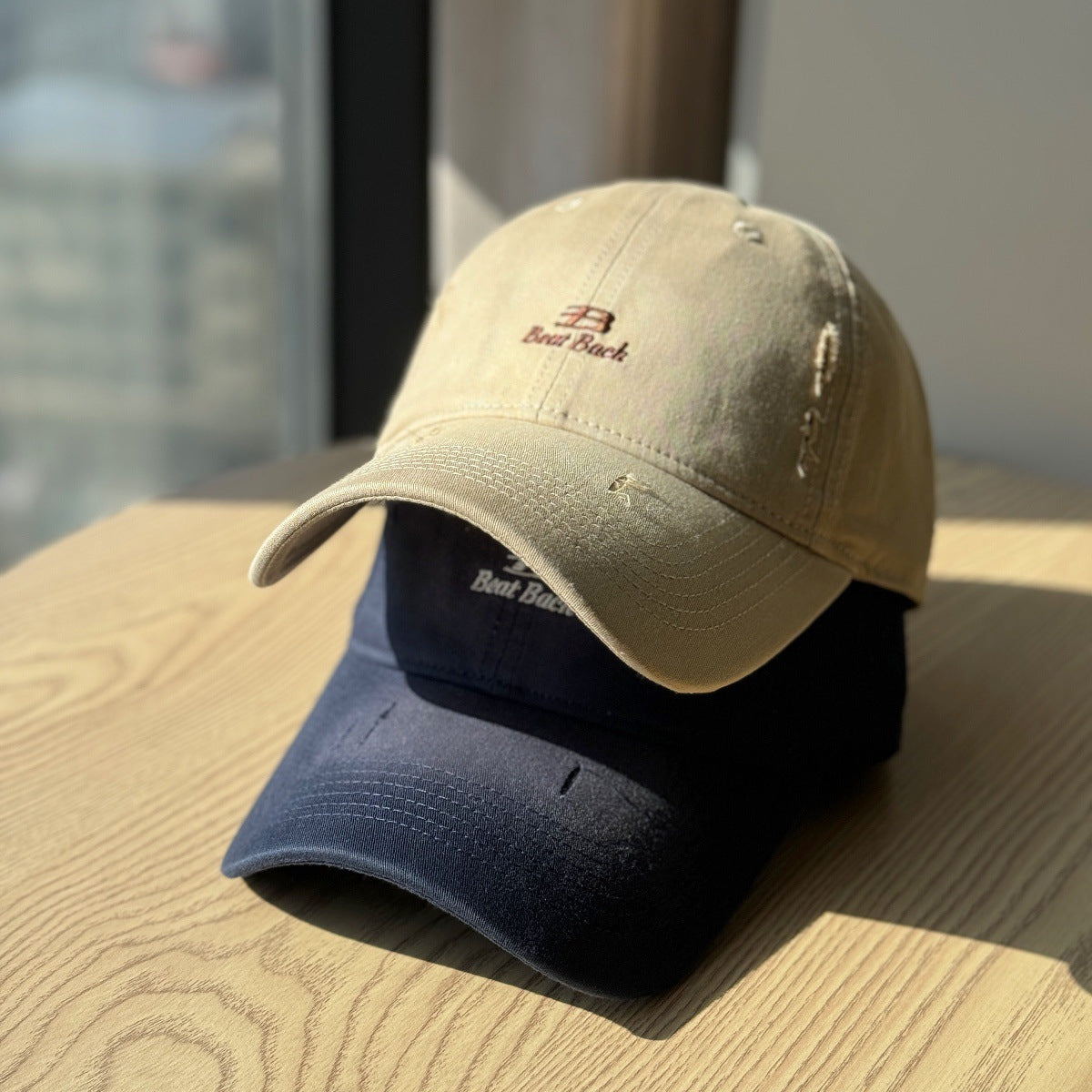 Herren Distressed Casual Baseball Cap Brehn 1784270342