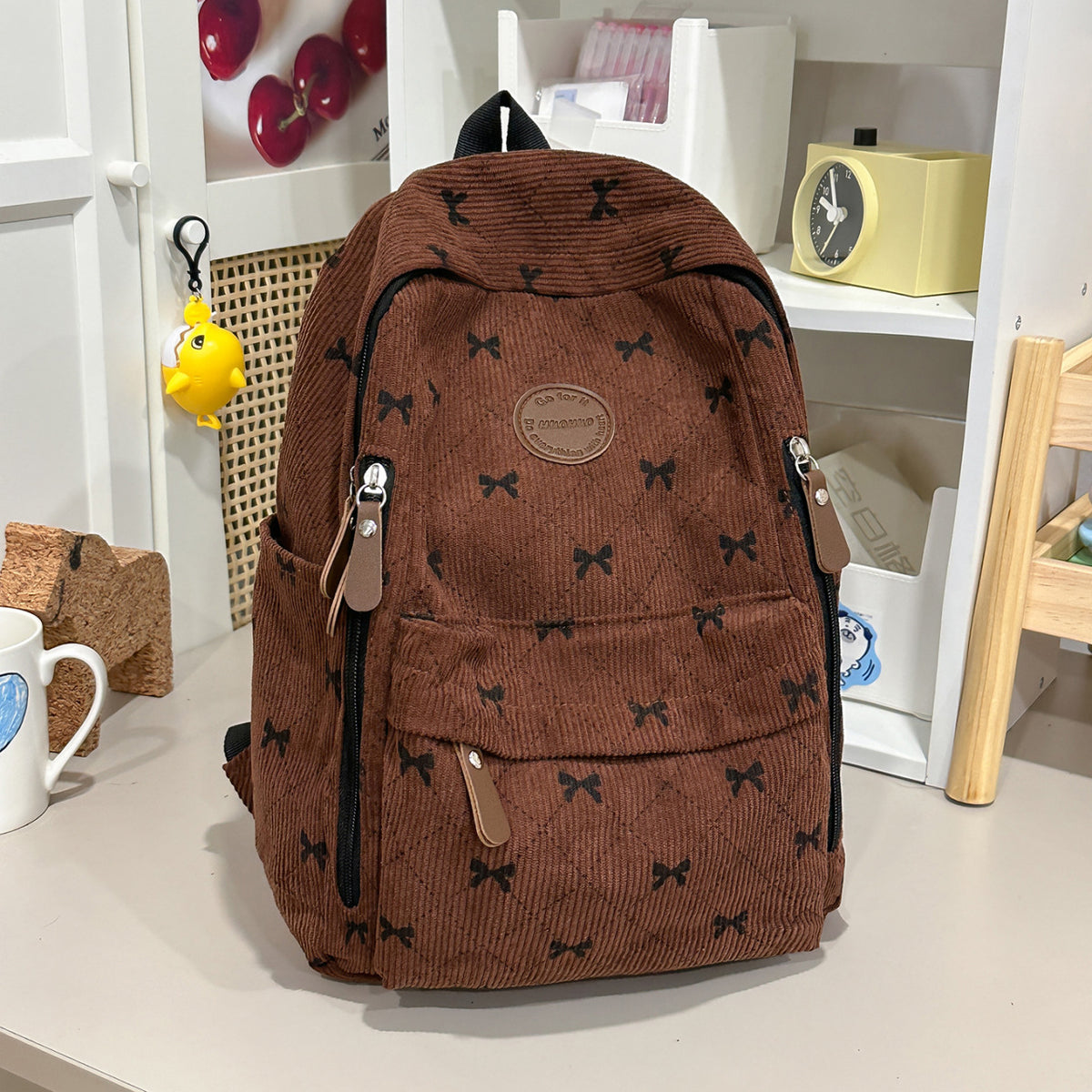 Mit einer Schleife verzierten Cordura-Rucksack Brehn