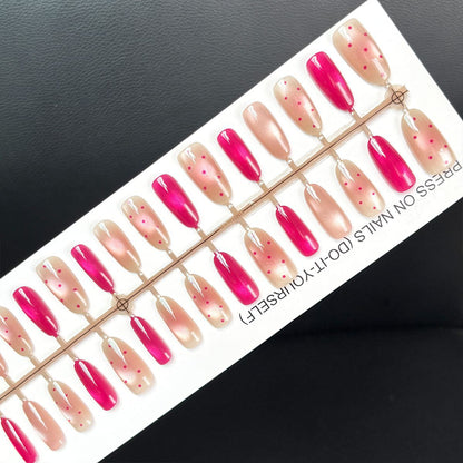 Künstlerische Press-On-Nagelspitzen Brehn