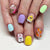 Künstlerisches saisonales Nageldesign-Set Brehn