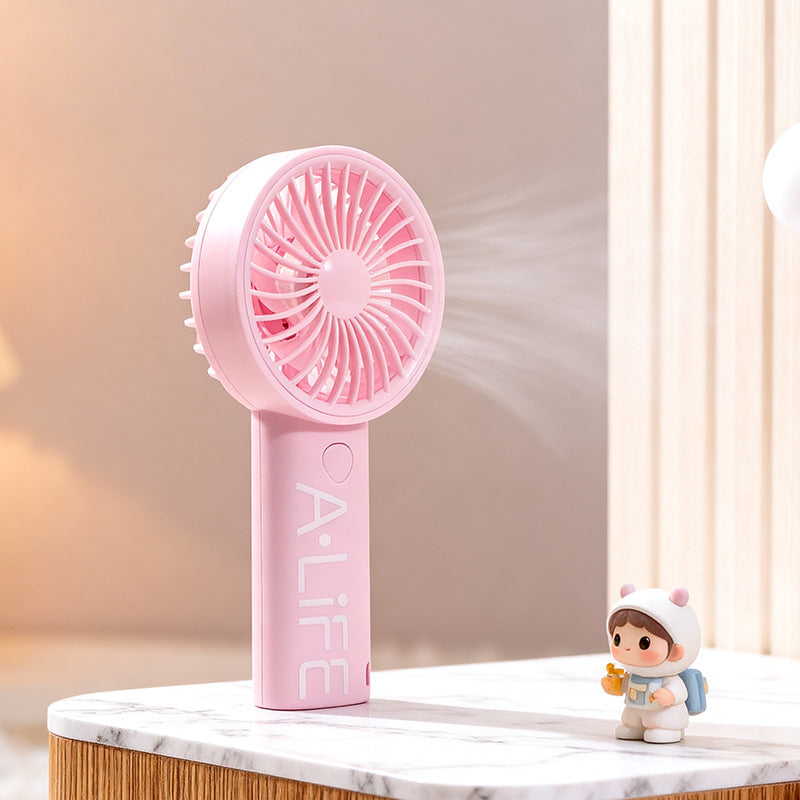 Faltbarer Handventilator für Frauen mit USB-Ladefunktion und ergonomischem Design Brehn 1782398222