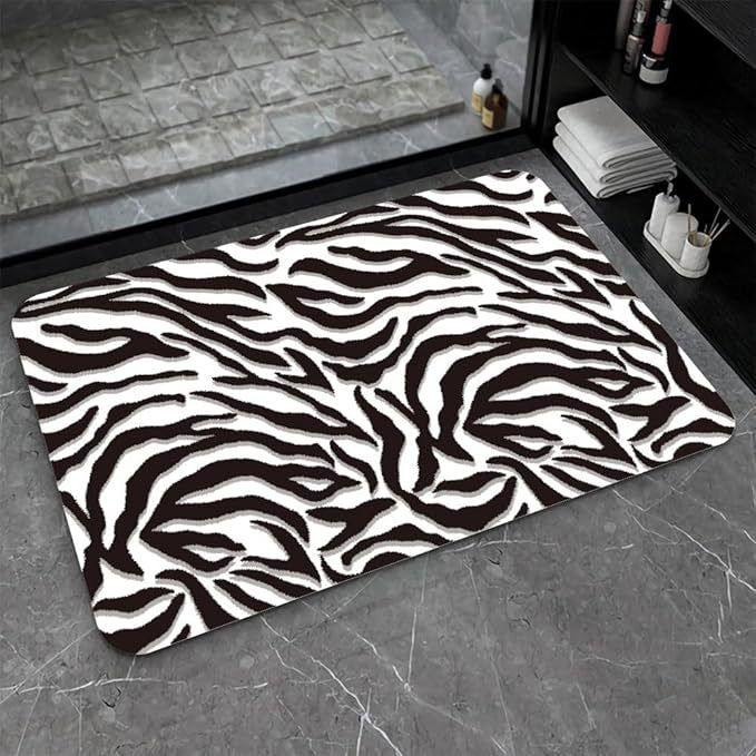 Stylische Wasserabweisende Badematte Brehn