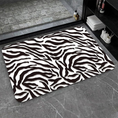 Stylische Wasserabweisende Badematte Brehn