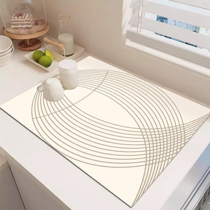 Moderne geometrische Tischsets Brehn