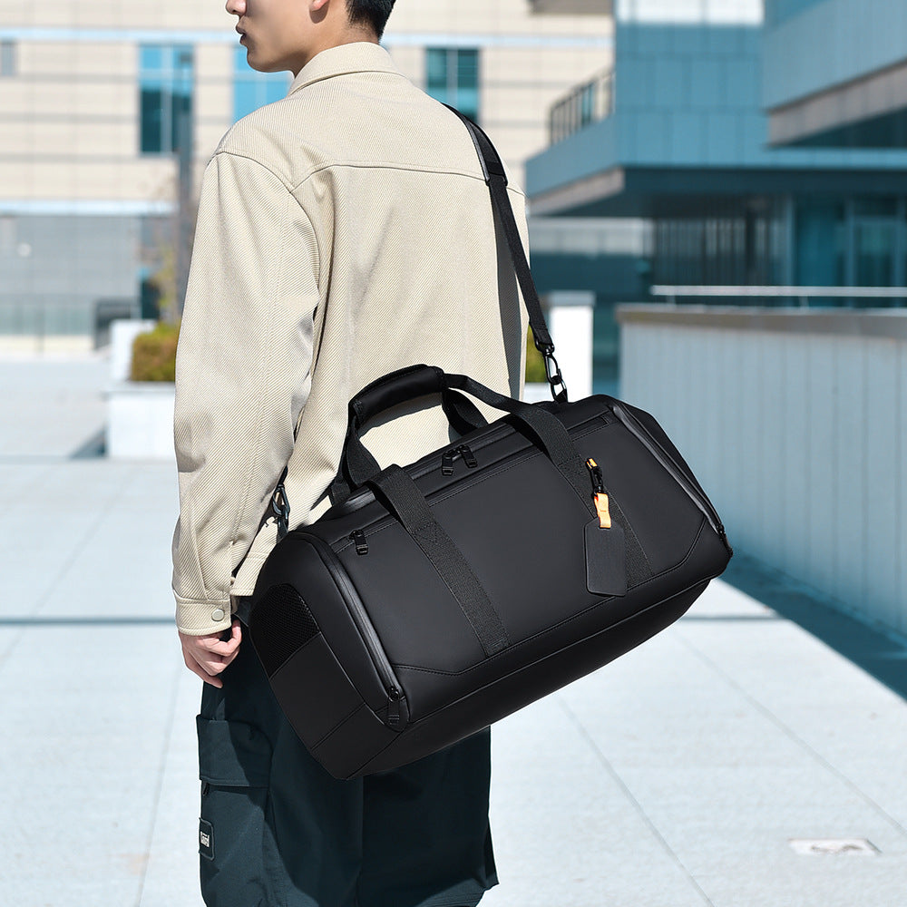 Hochwertige Sport-Duffel-Tasche mit Wasserdichtem Material und Verstellbarem Schultergurt Brehn