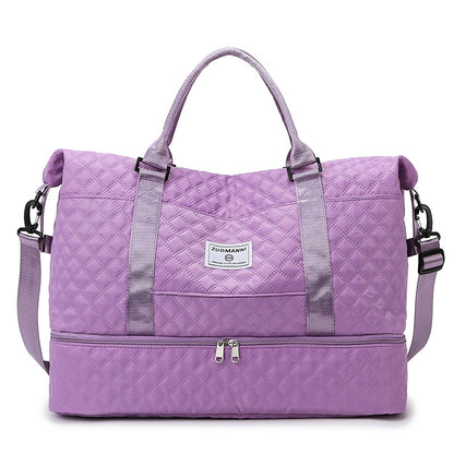 Stilvolle gesteppt Reis-Duffle Brehn