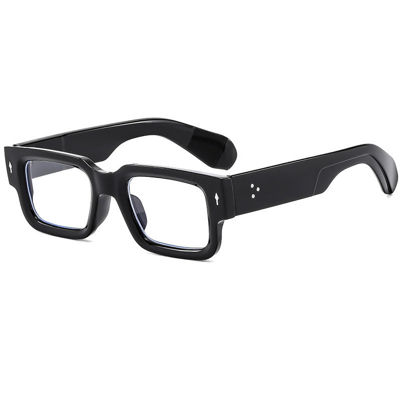 Damen modische quadratische Sonnenbrille im auffälligen Schildpatt-Design Brehn