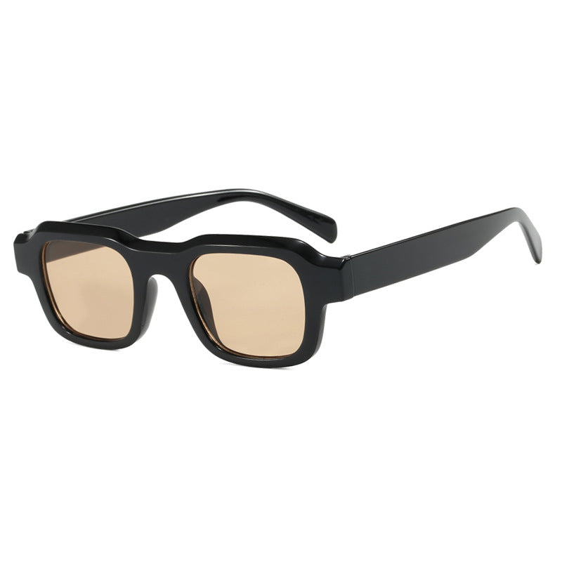 Damen moderne quadratische Sonnenbrille mit schützendem Polycarbonat-Rahmen Brehn