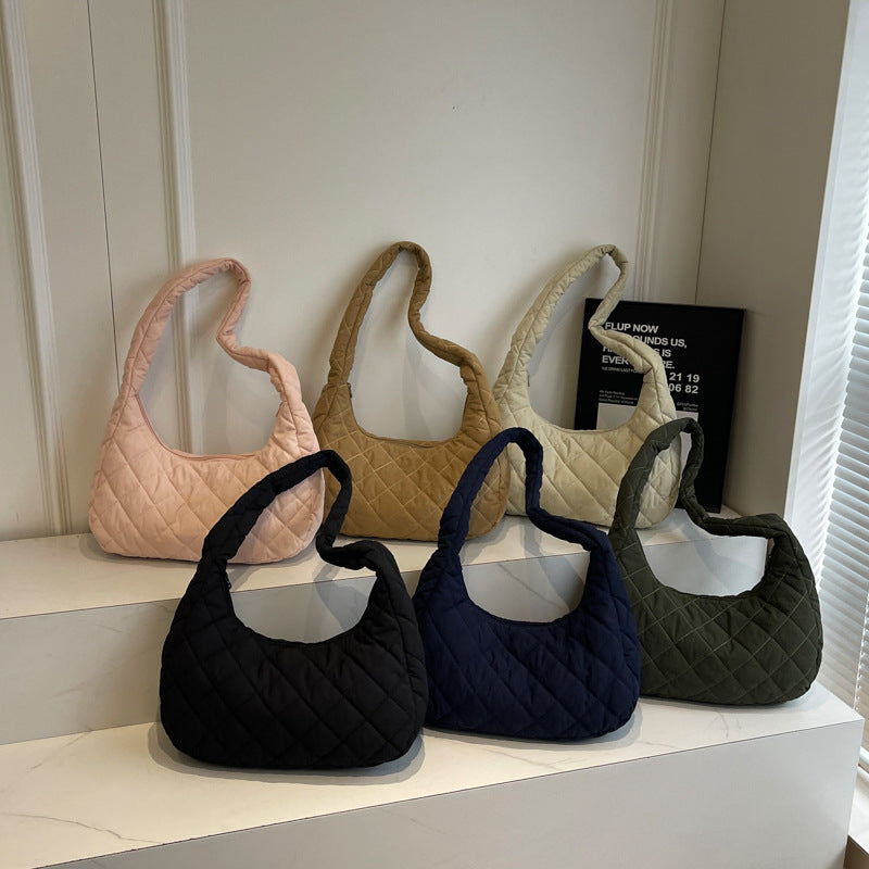 Chic gesteppte Hobo-Handtasche Brehn