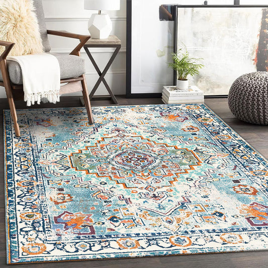 Vintage-inspirierter dekorativer Teppich Brehn