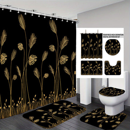 Digital Botanische Badezimmer Dekor Set Brehn