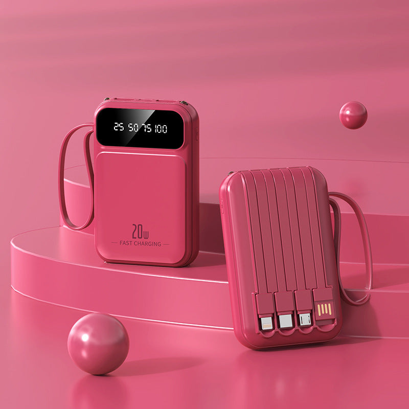 Tragbare Powerbank mit Intelligenter Schnellladetechnologie und Multifunktionalem Design Brehn