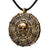 Gothic Skull Medaillon Anhänger Halskette Brehn